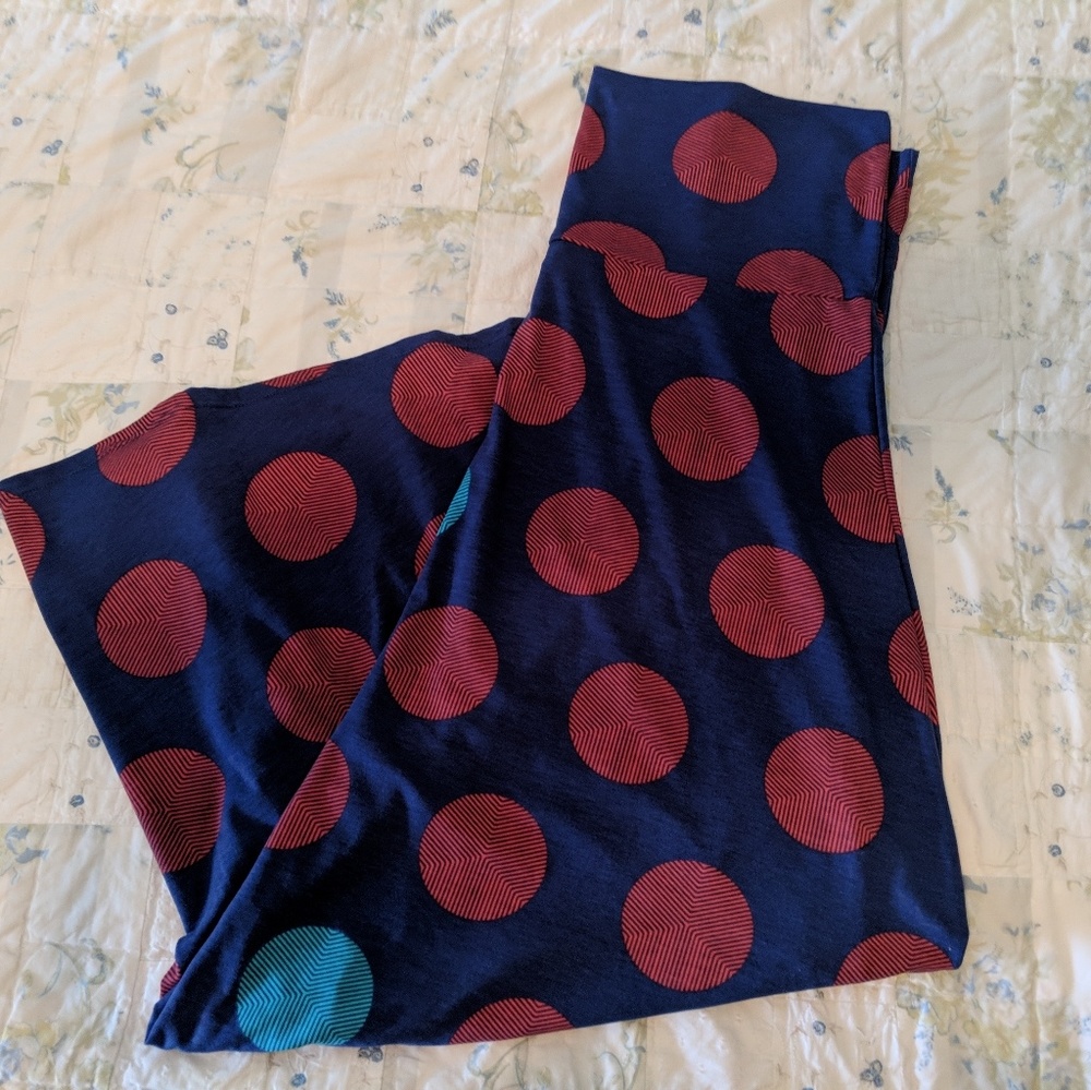 Lularoe polkadot Maxi skirt size 3x
